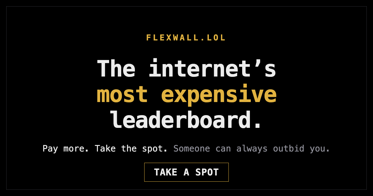 flexwall.lol Open Graph preview